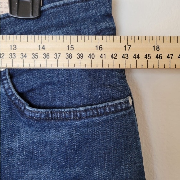 NYDJ  Straight Leg Lift Tuck Stretch Jeans Sweetbay Blue Sz 10 NWT - Picture 5 of 7